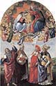 The Coronation of the Virgin with Four Saints